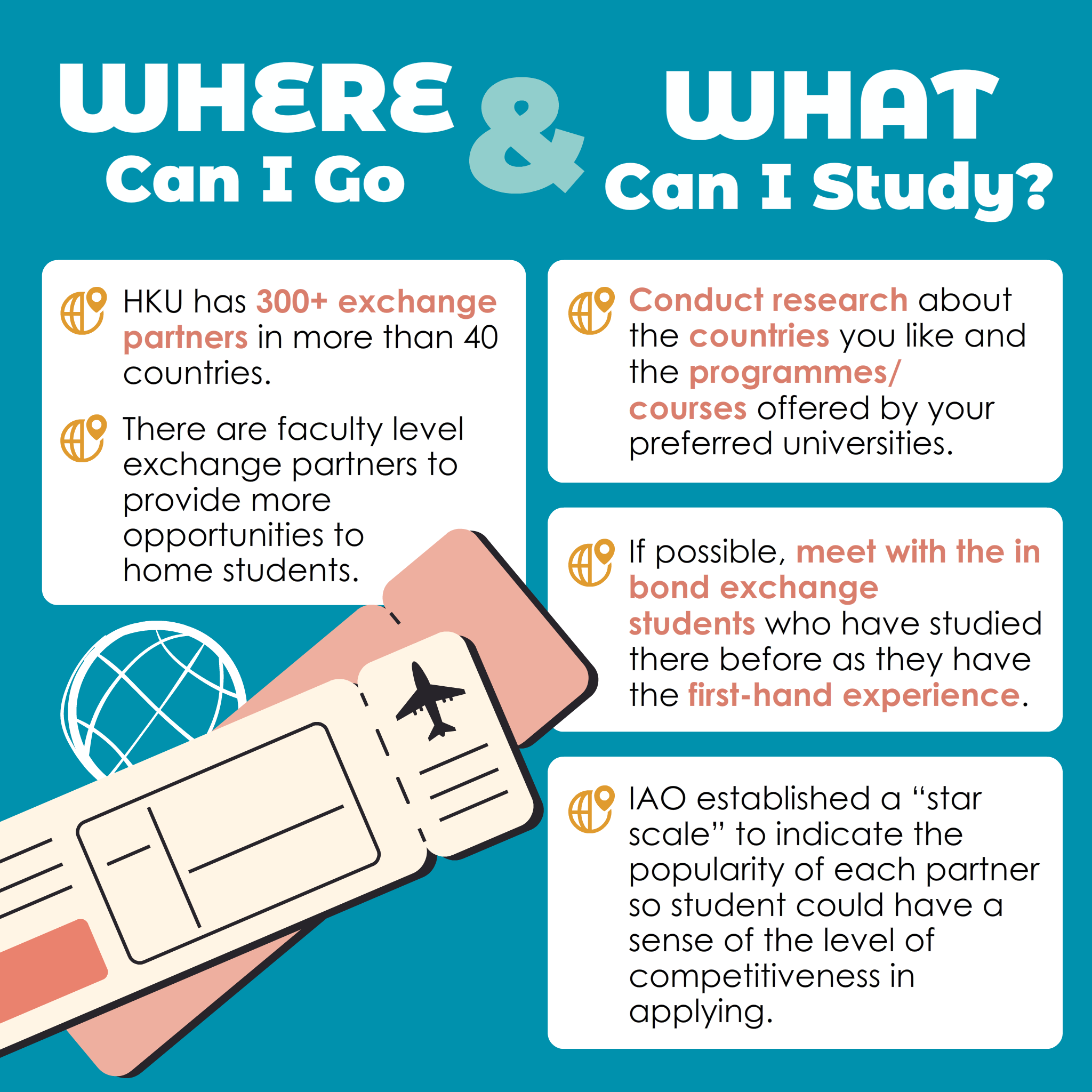 Planning for Study Abroad - image of Slide 07 - Where Can I Go and What Can I Study?