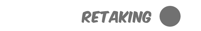 image of left menu to slide 13: Retaking