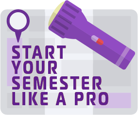Flashlight icon - Start Your Semester Like a Pro