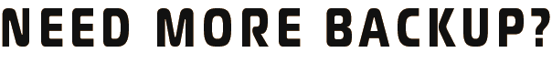 Need More Support? Icon