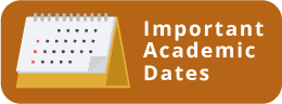 Important Academic Dates
