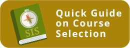 Quick Guide on Course Selection