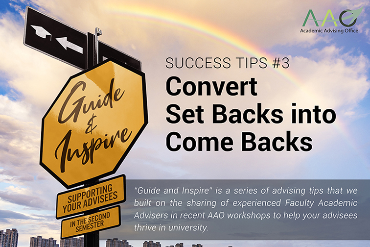 picture banner of Convert Set Backs into Come Backs - Guide and Inspire