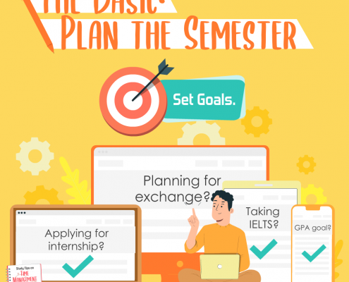 picture of [Time Management] The Basic: Plan the Semester. Set goals.
