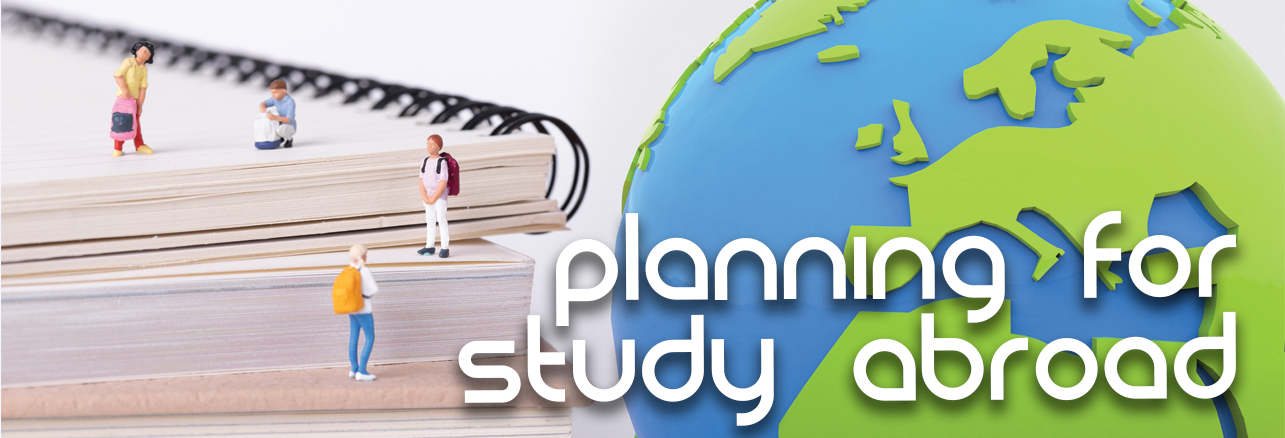 Image banner of planning for study abroad