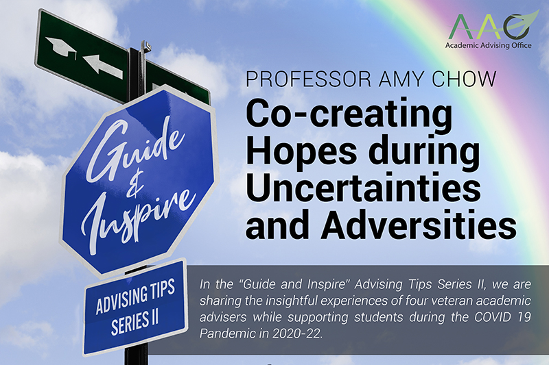 picture banner of Professor Amy Chow: Co-creating Hopes during Uncertainties and Adversities