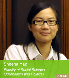 Photo of our scholars - Sheena Yap