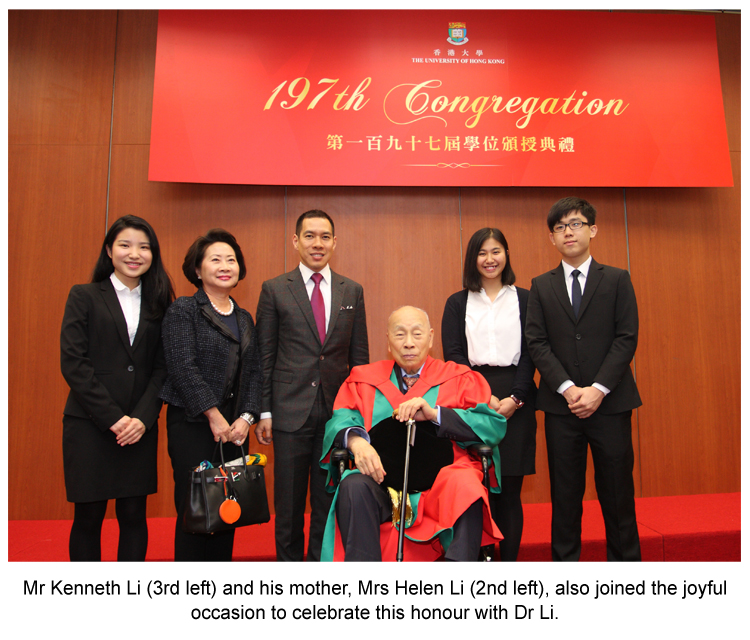 Photo about Li Dak Sum Yip Yio Chin Kenneth Li Scholarship