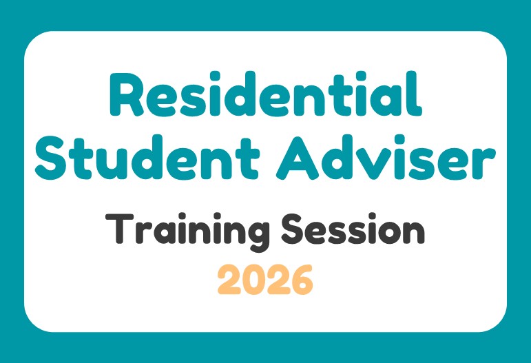 Icon of Residential Student Adviser Training for 2026-27